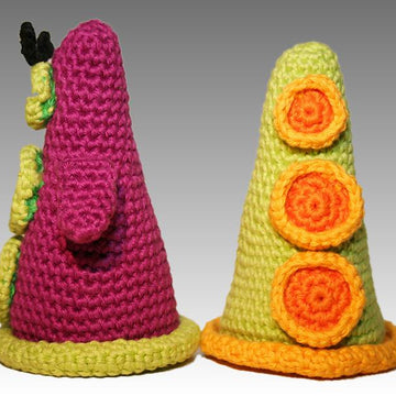 Purple & Green Tentacle - Amigurumi