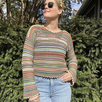 Color Shuffle Sweater