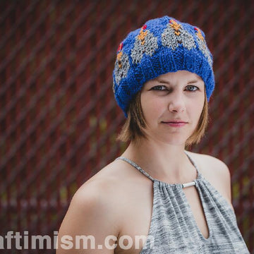 Drosophila (fruit fly) Knit Hat