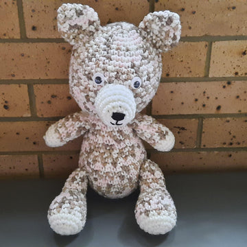 Marshmallow the Teddy Bear Crochet Pattern