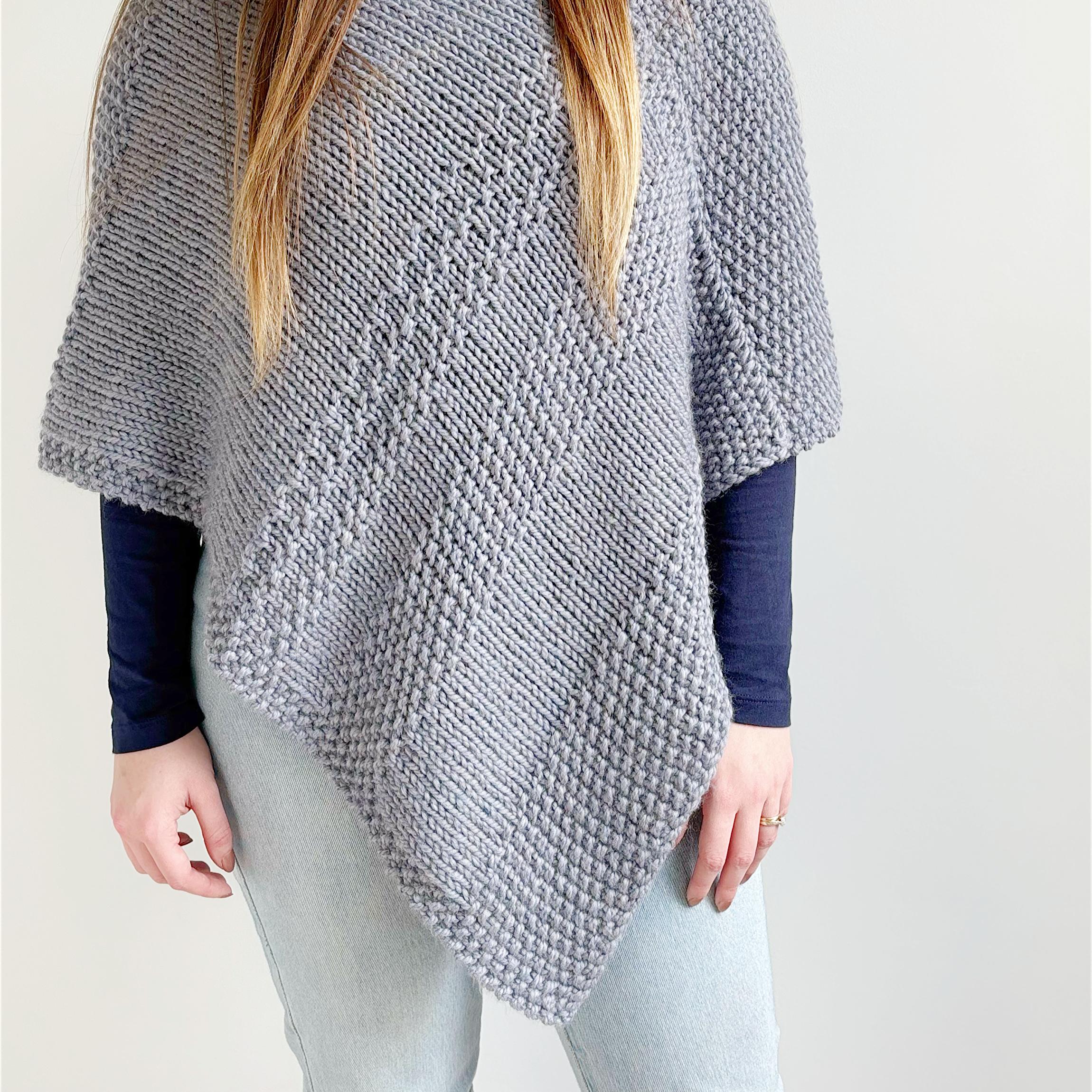 'Rain Shimmer' Poncho