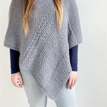 'Rain Shimmer' Poncho