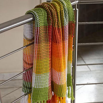 Gingham Crochet Blanket