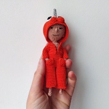 Doll with Chainsaw hoodie