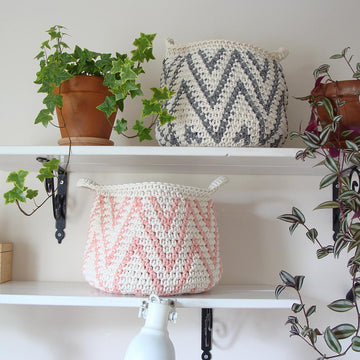 Chevron Basket