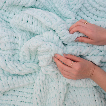 Big Chess Blanket Pattern