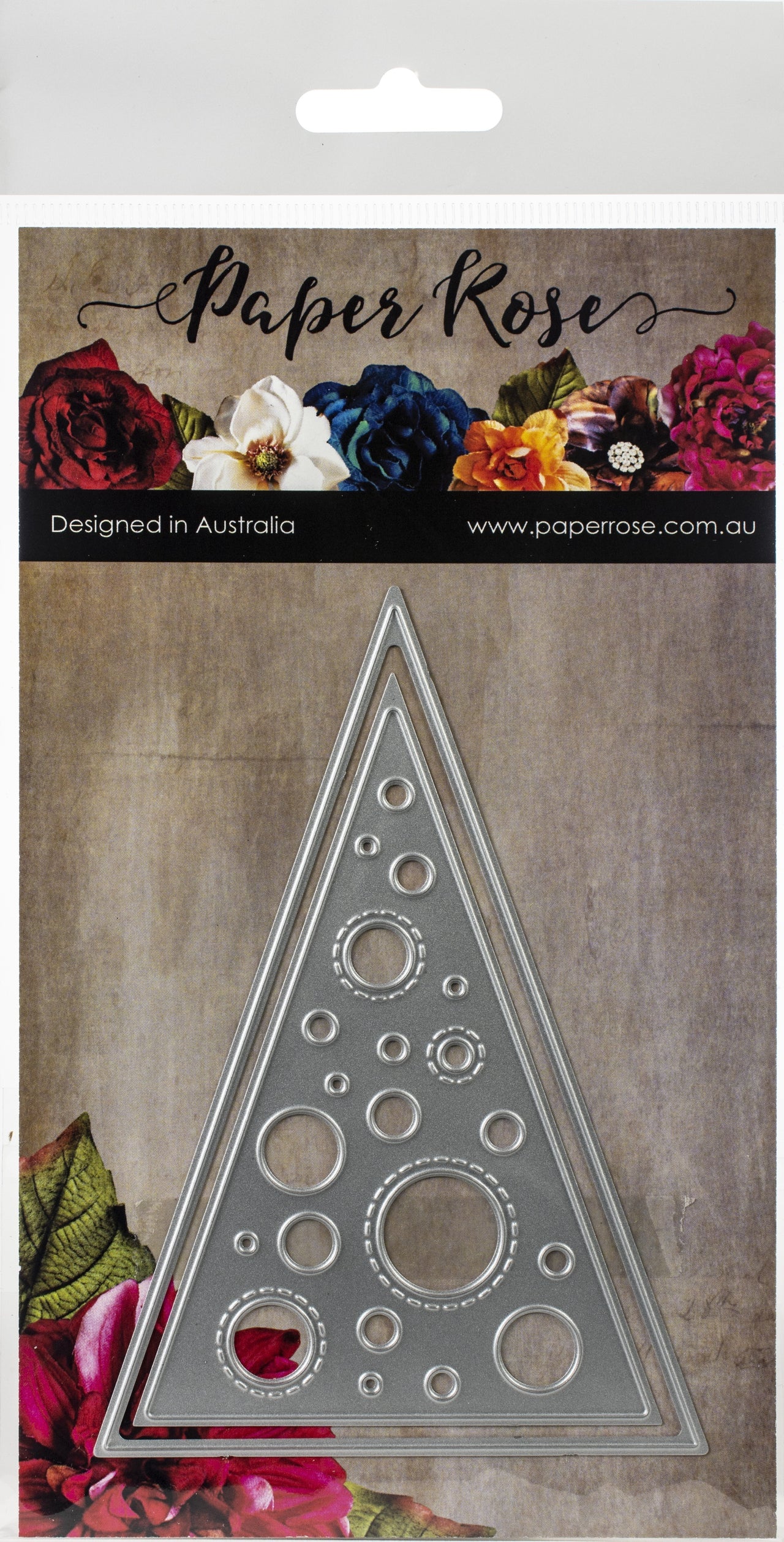 Paper Rose Dies - Layered Christmas Tree Spot
