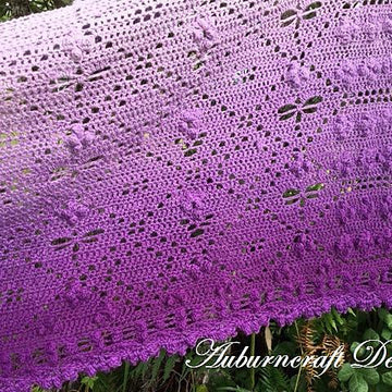 Dragonfly Hide n Seek Shawl
