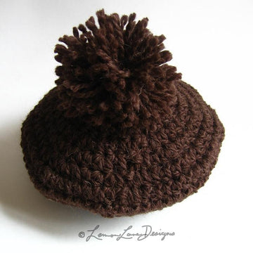 Cocoa Bean Beret