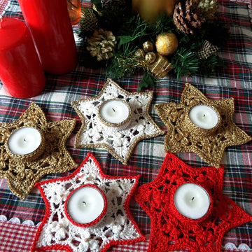 Christmas Star Candle Holder