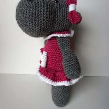 Crochet Pattern Hippo Bertha!
