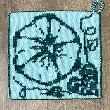 Morning Glory Potholder