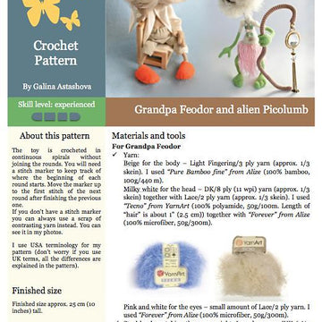 058 Granddad Feodor and Alien Picolumb