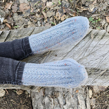 Speckled Hearts Sock