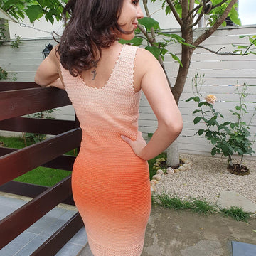 Crochet dress for summer