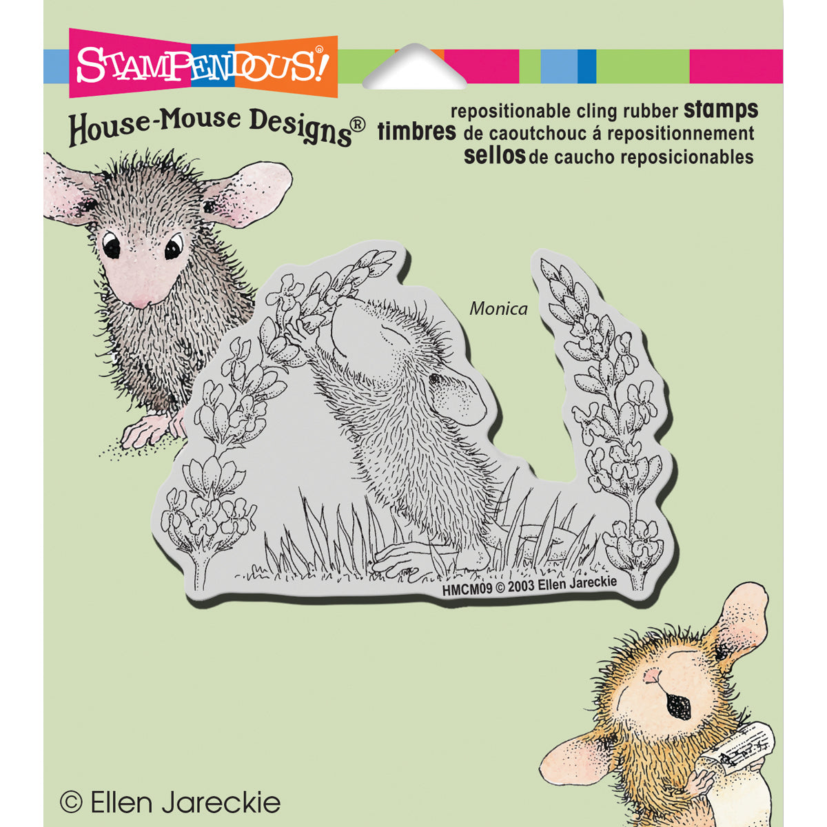 Stampendous HappyHopper Cling Stamp - Scent Of Lilac