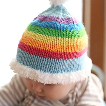 Rainbow Skies Baby Hat