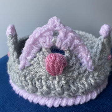 Royal Crochet Tiara