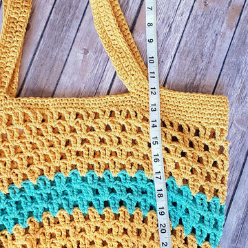 Color Stripe Market Bag