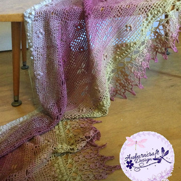Lost in the Dragonfly Labyrinth Shawl