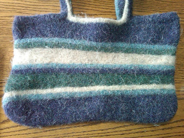 Tipsy Felted Bag