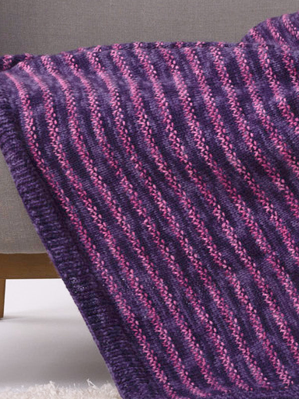 Sirius Blanket in Berroco Vintage Handpaint - Downloadable PDF