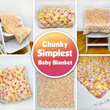 Simplest Chunky Baby Blanket