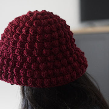 Bubbly bucket hat