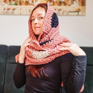 Rustic Petal Scarf