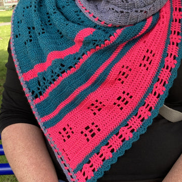 A Traveller's Dye-ry Shawl