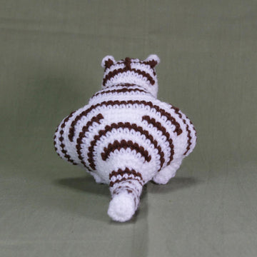 White tiger amigurumi / ホワイトタイガーのあみぐるみ