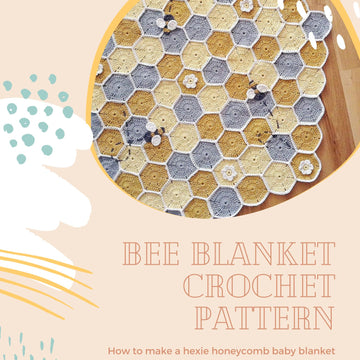 Bee my baby blanket
