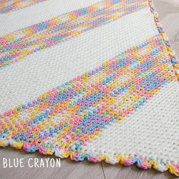 C2C Moss Stitch Blanket
