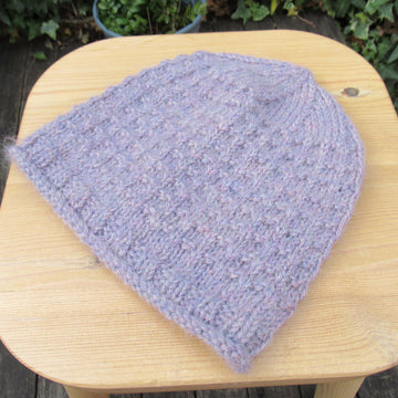 Toddler's Beanie or Bobble Hat in Alpaca