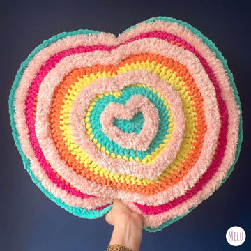 Heart Fluff Pillow