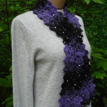 Glitzy Shells Scarf - PA-314