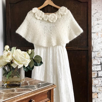 Dressed in White Capelet
