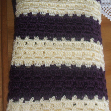 Plum Ribbon Afghan