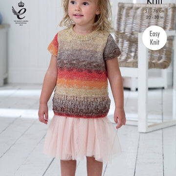 Top & Cardigan in King Cole Shine DK - 4740 - Leaflet