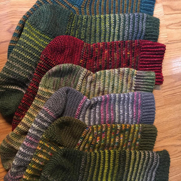 Get Up And Go spiral socks