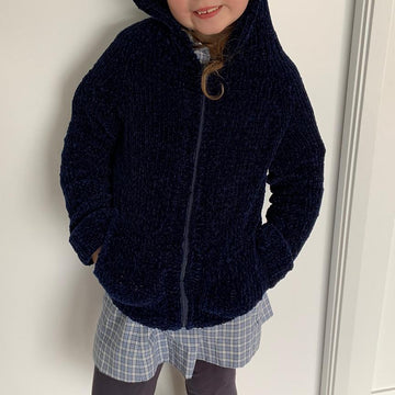 Child's Aran/Bulky Jacket with options 2T - 12y