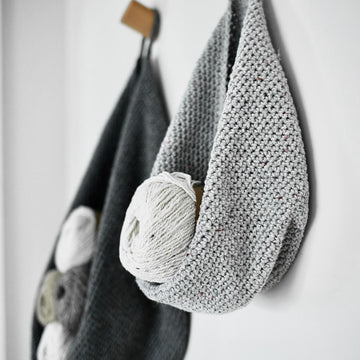 Slouchy Hanging Baskets