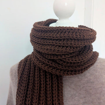 Crochet Heritage Man Scarf Pattern