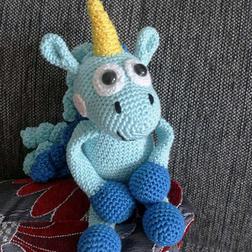 Crochet Pattern Unicorn Fluffy the II. !