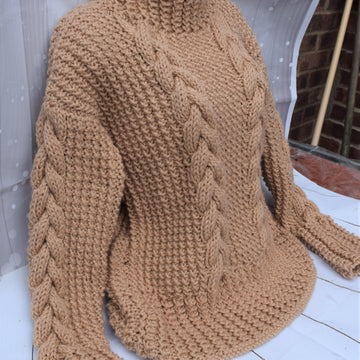 Sandy cable sweater