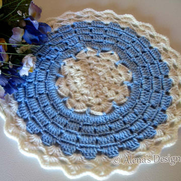 Blue Winter Placemat