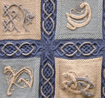 Beastie Celtic Blanket
