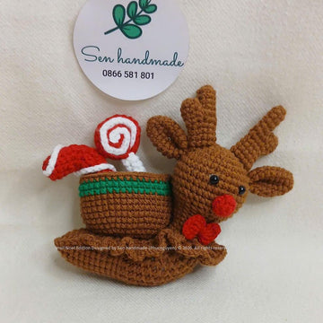Rudo Snail- Crochet pattern - PDF file - English