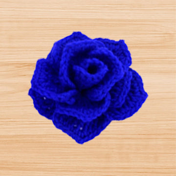 Crochet 3D Flower Pattern.