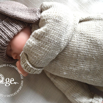 KNITTING PATTERN-Darley's top down romper and hat - P279